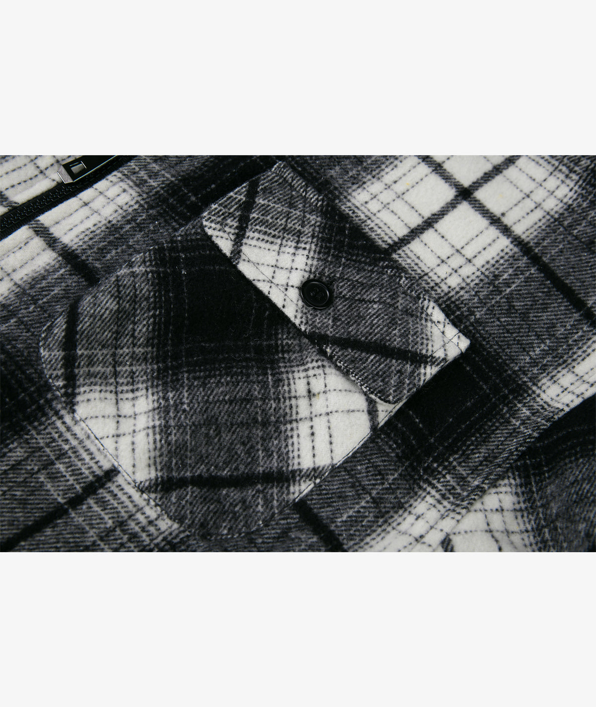 Sherpa-Lined Plaid Hooded Jacket