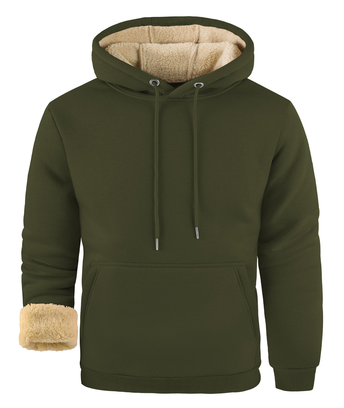 Men's Sherpa-Lined Hoodie
