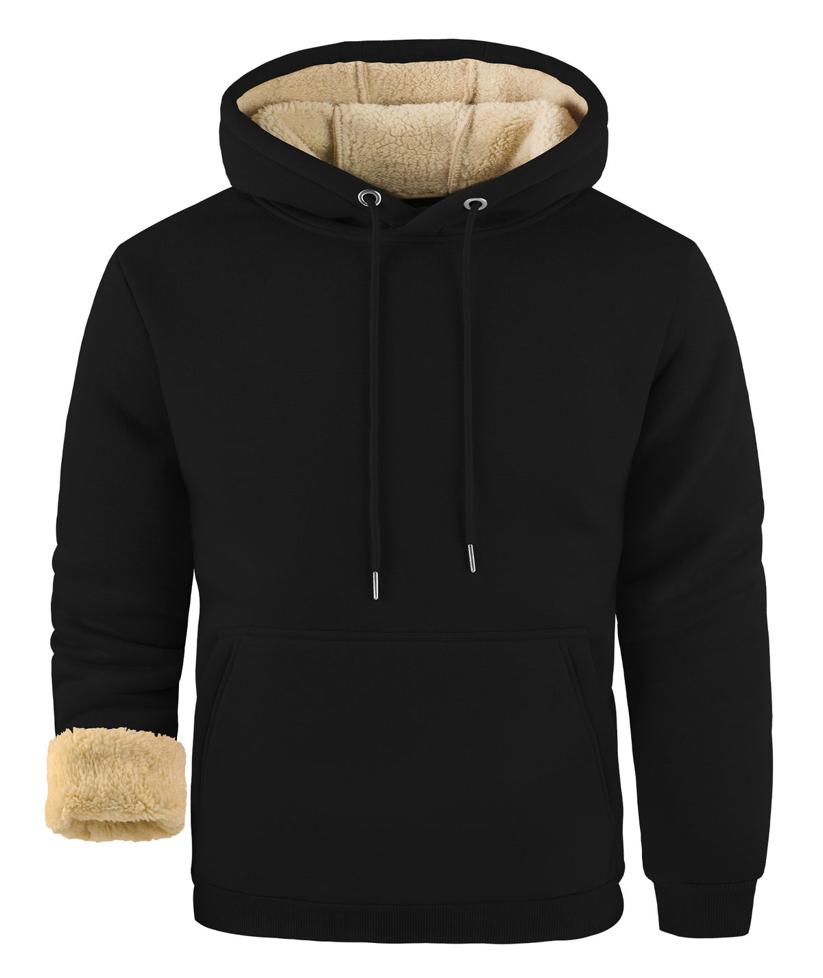 Men's Sherpa-Lined Hoodie