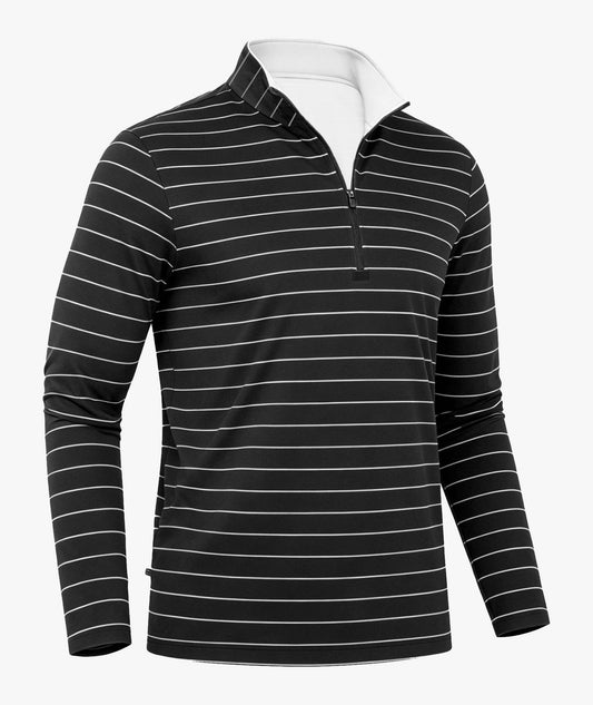 Midnight Line Quarter Zip Polo