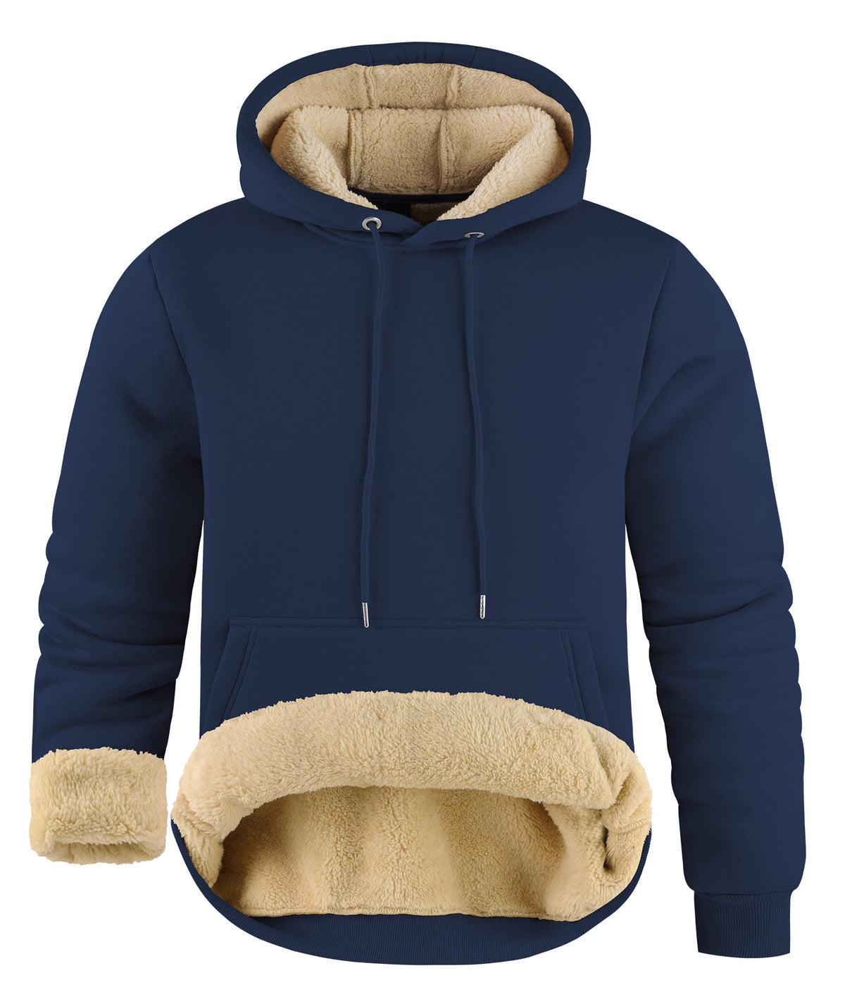 Men's Sherpa-Lined Hoodie