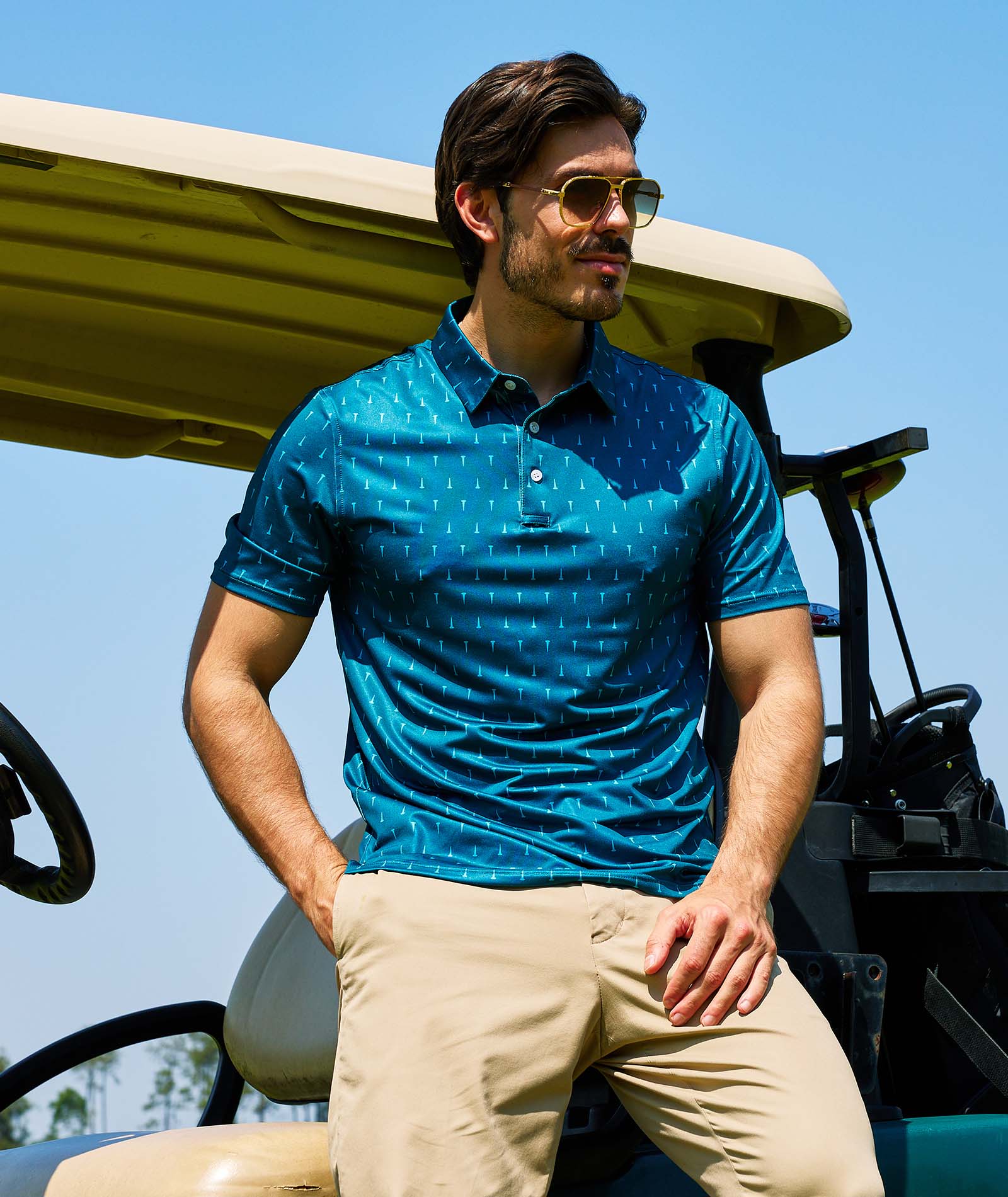 Tee Time Golf Polo