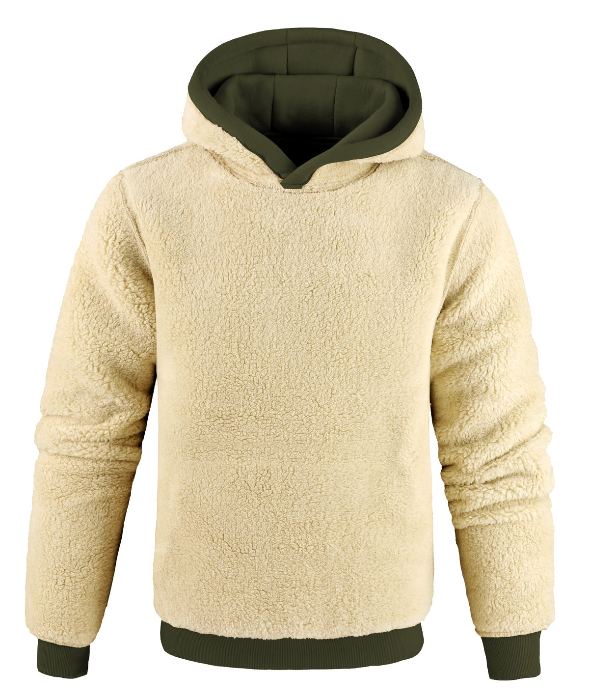 Men's Sherpa-Lined Hoodie