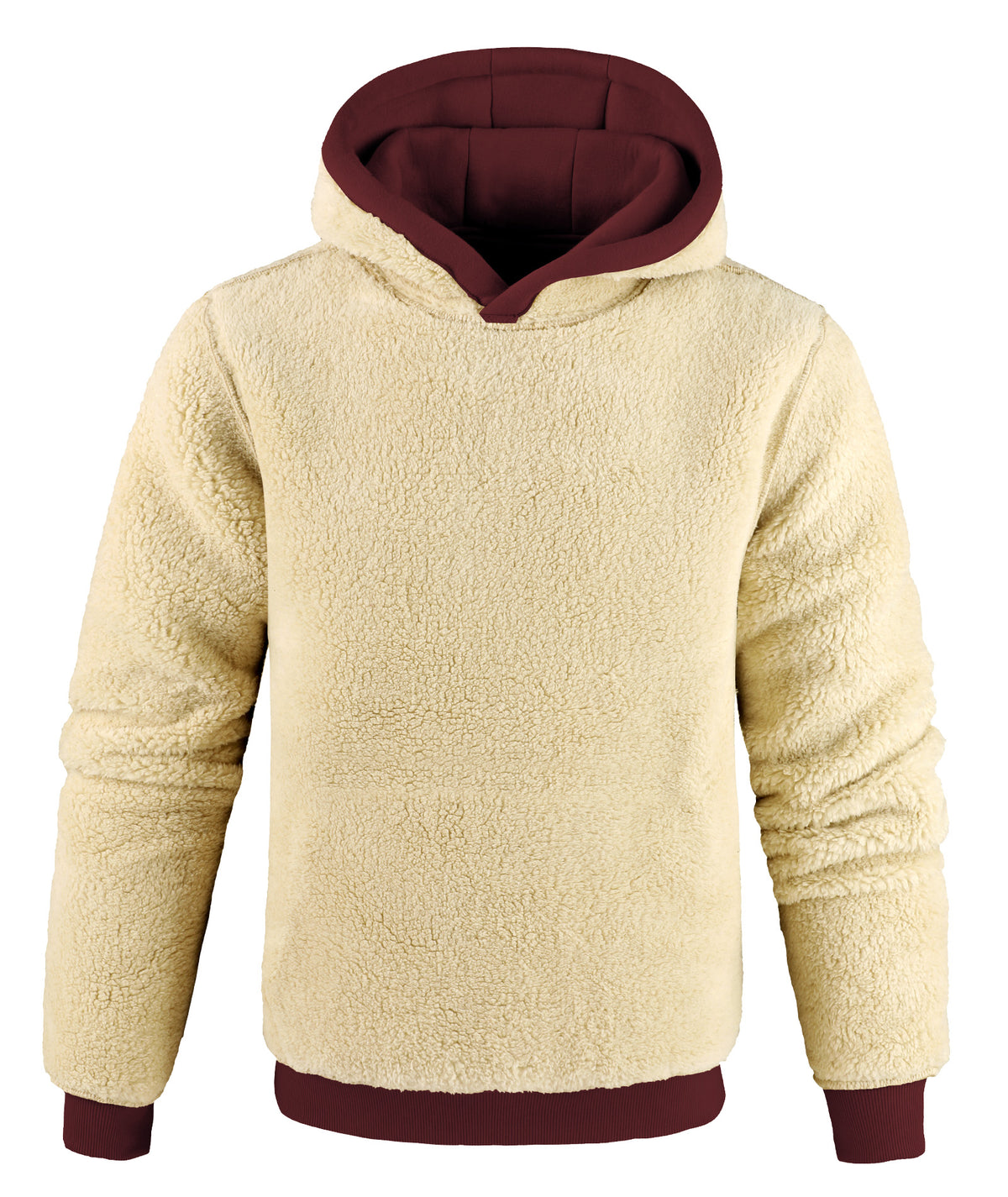 Men's Sherpa-Lined Hoodie