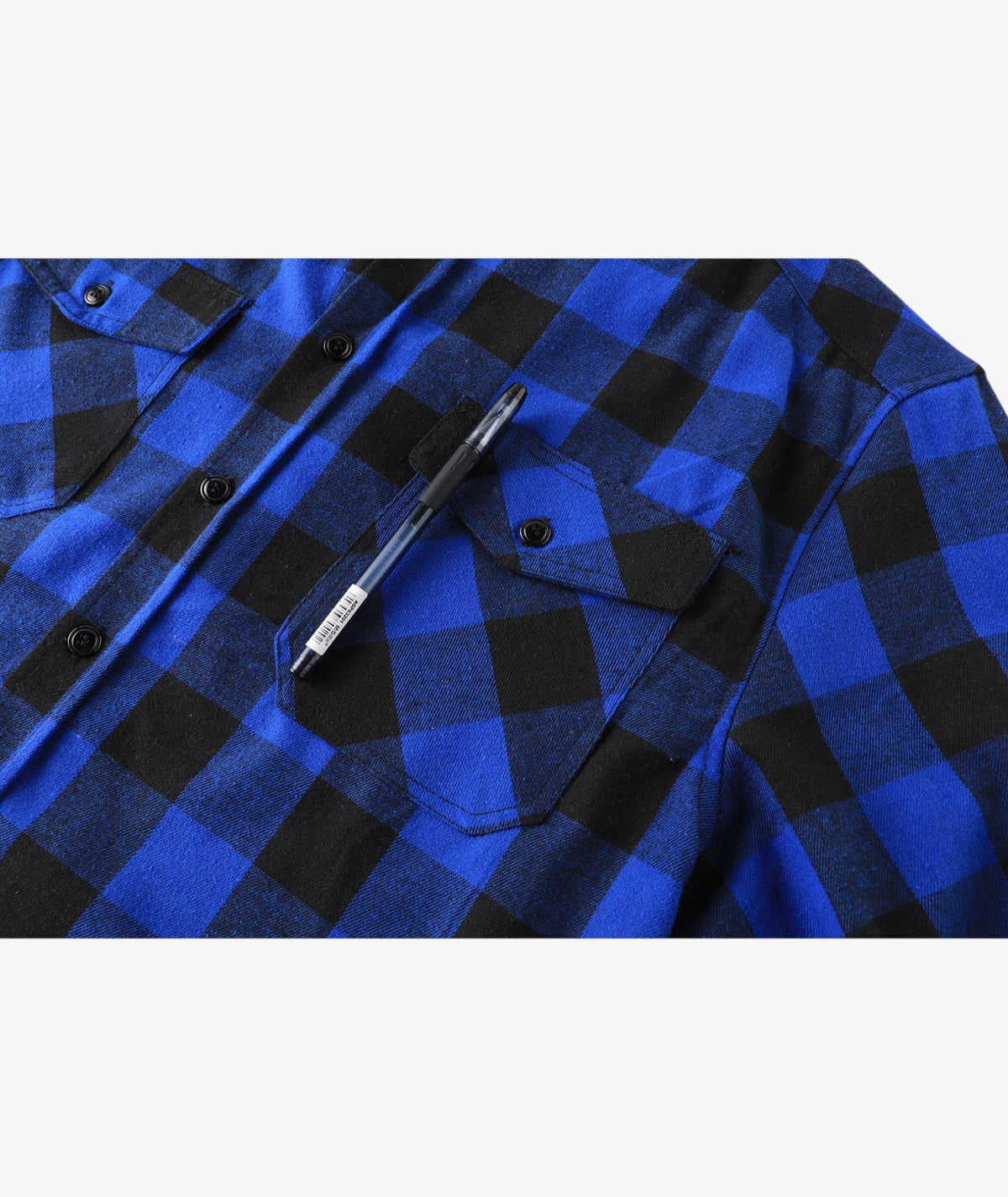 Layered Plaid Hooded Shirt