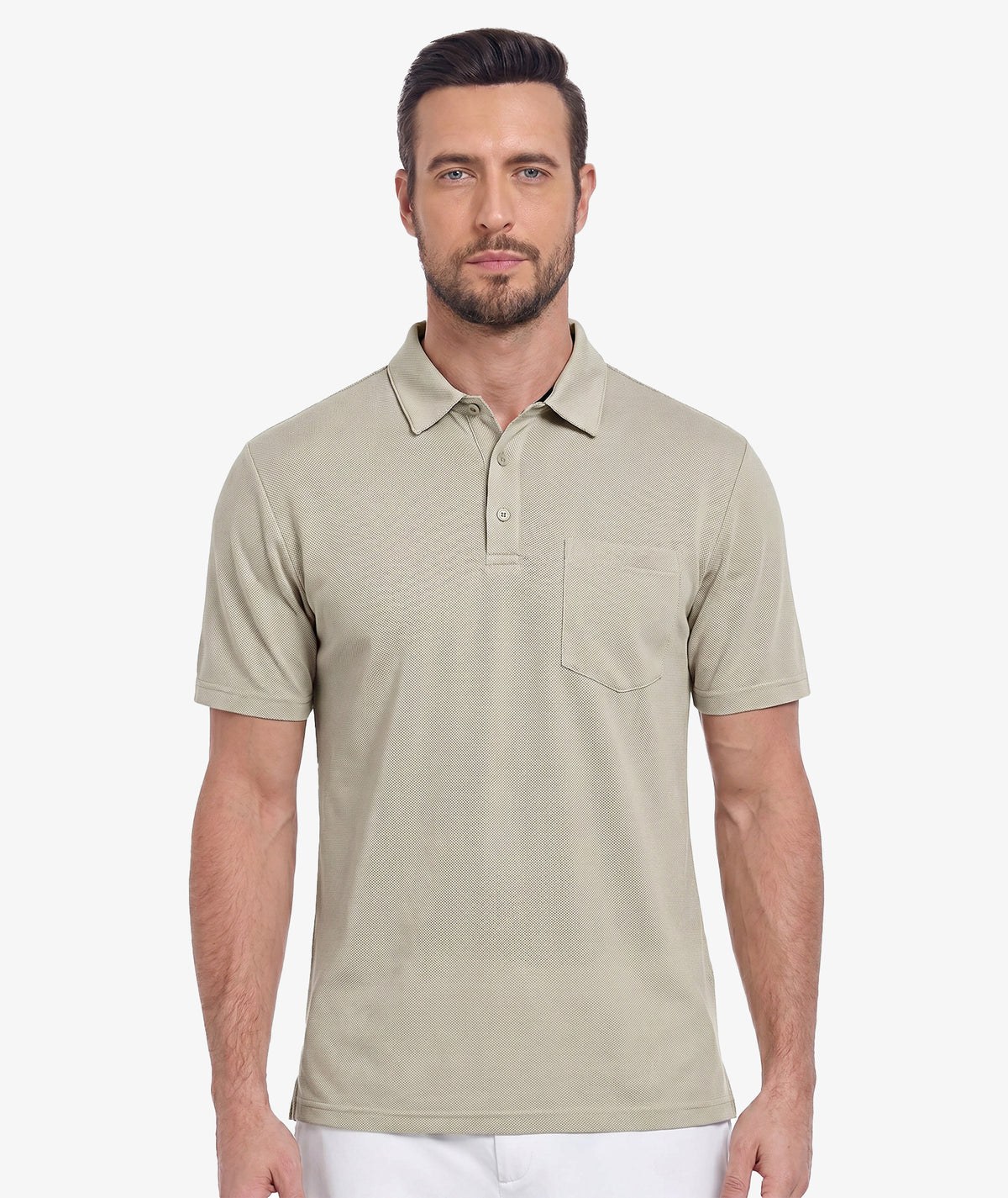 Textured Pocket Golf Polo