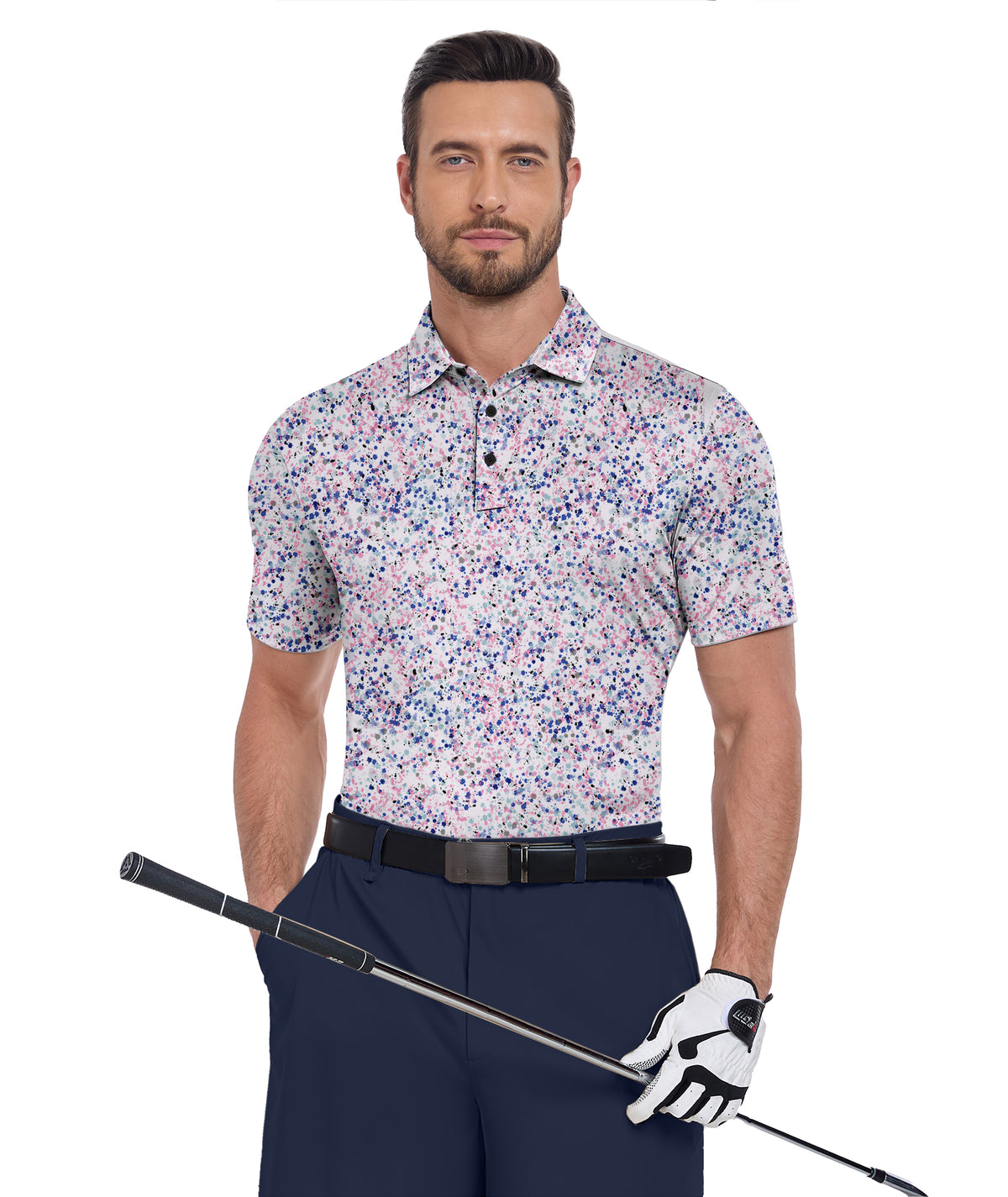ZITY Cooling Print Golf Polo