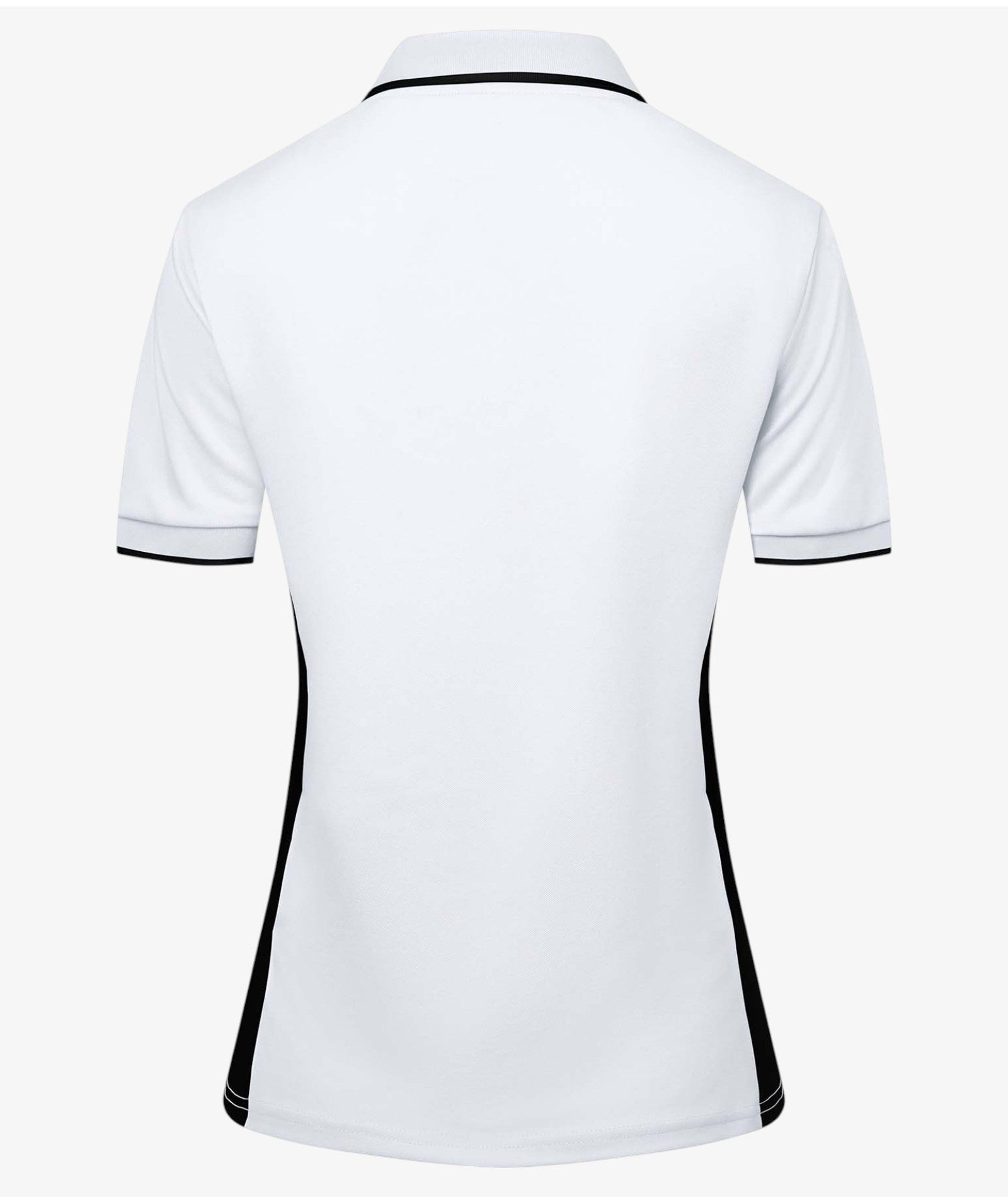 Contrast Zip Performance Polo