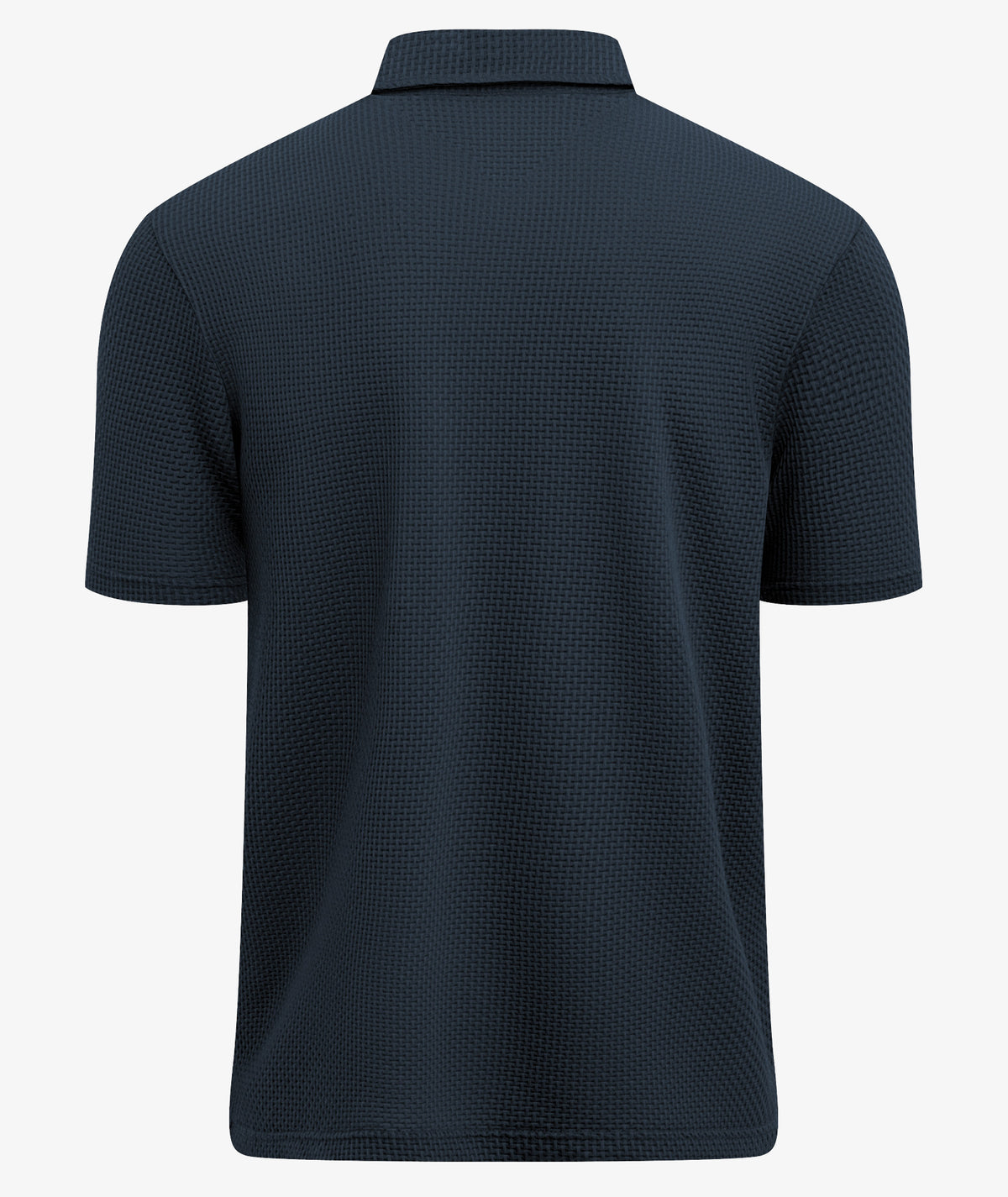 Polo de rendimiento con tejido de punto gofrado