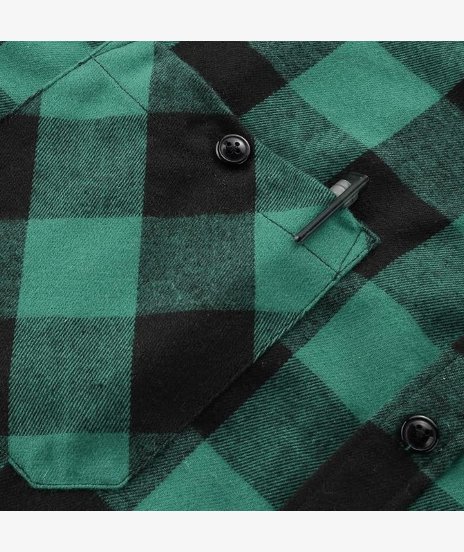 Camisa a cuadros con capucha