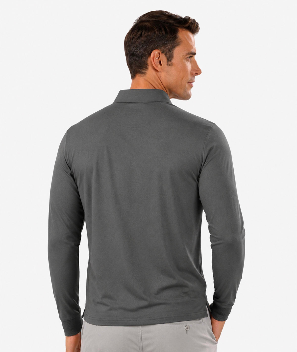 Casual Comfort Long Sleeve Polo