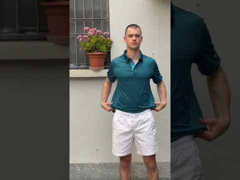 Chevron Golf Polo