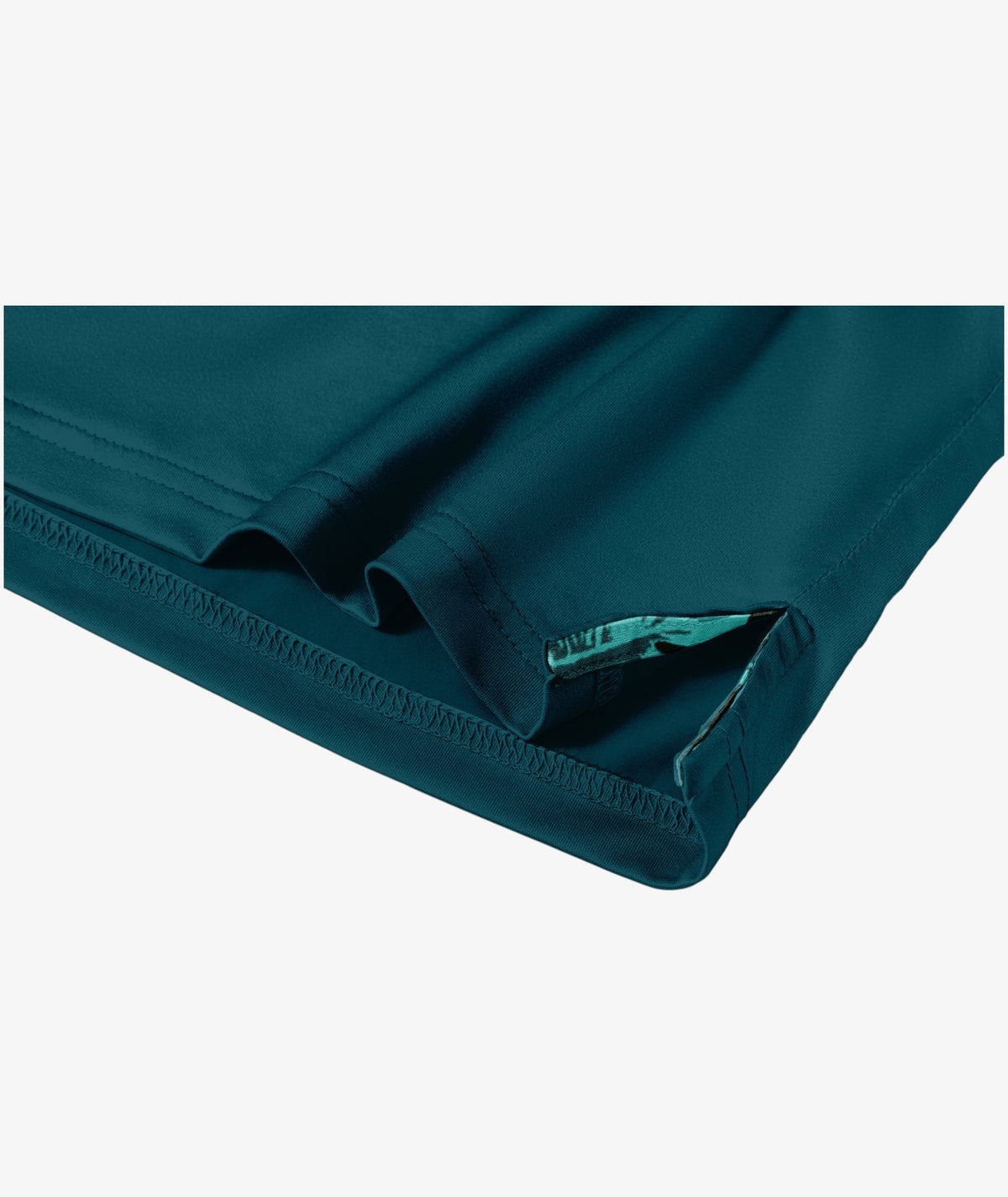 Green Monstera Leaf Collar Polo