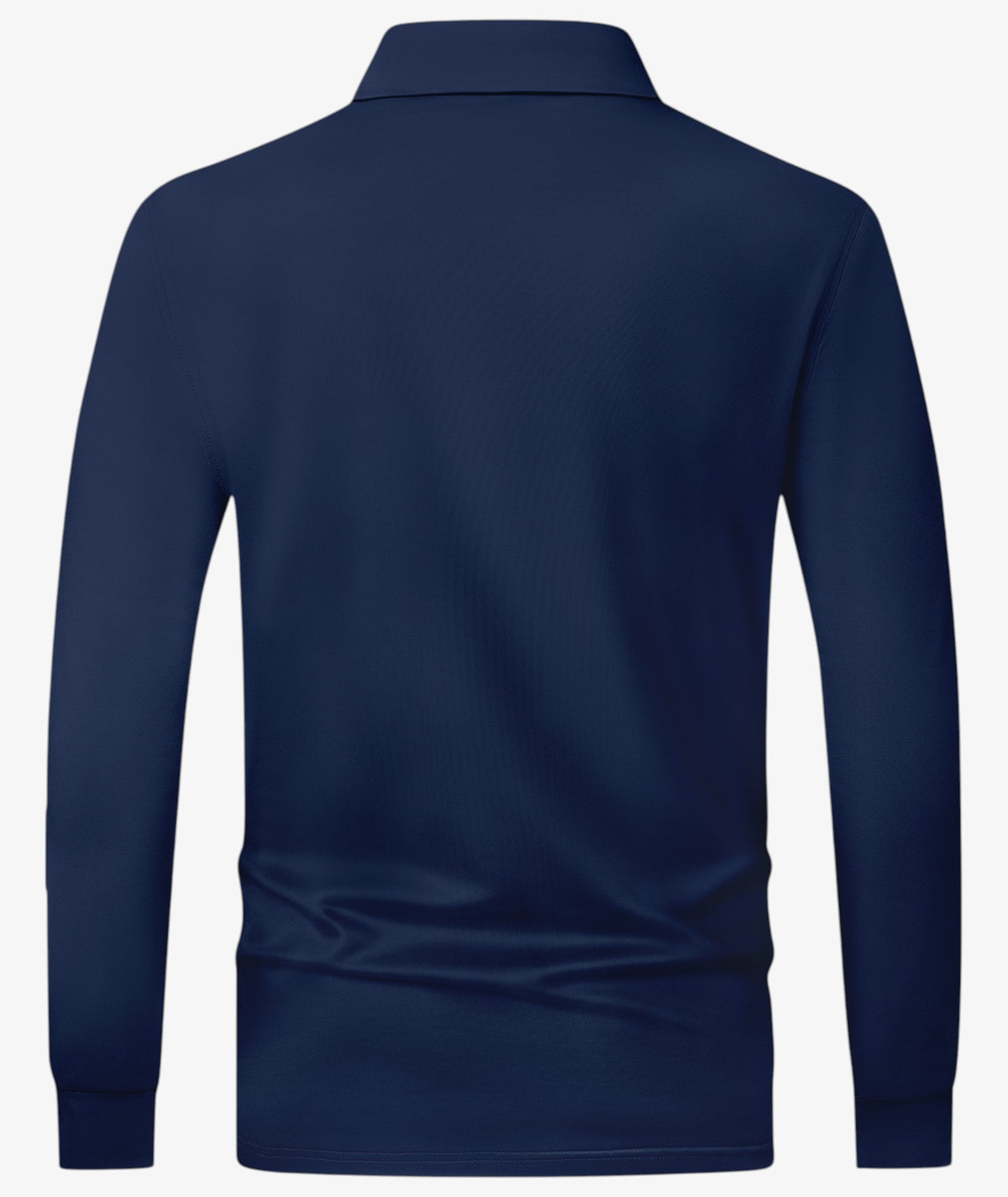 Ocean Print Collar Polo