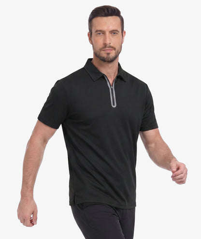 Zip Collar Performance Polo