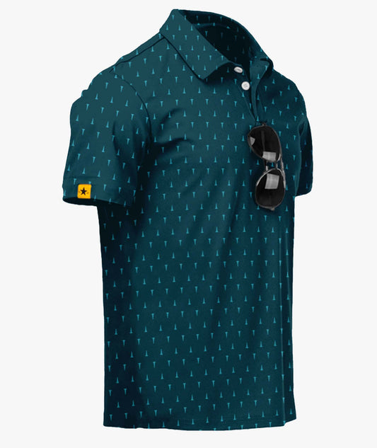 Tee Print Golf Polo