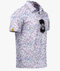 Cooling Print Golf Polo