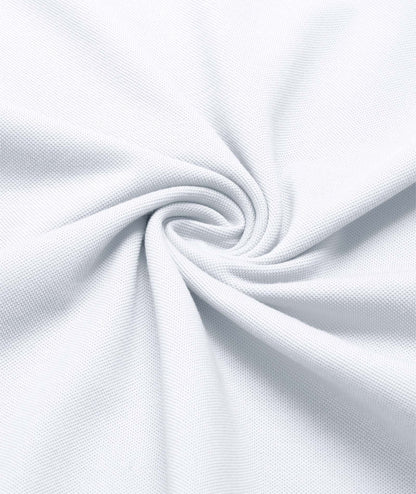 Contrast Zip Performance Polo