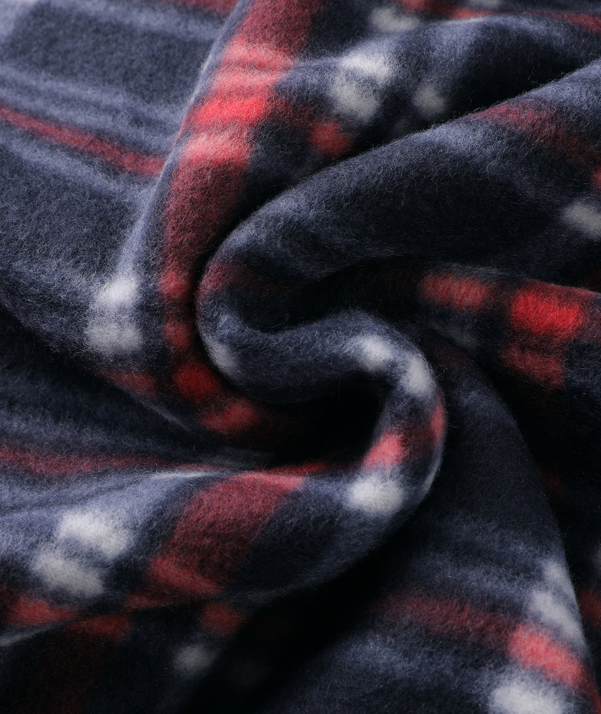 Plaid Sherpa Full-Zip Hoodie