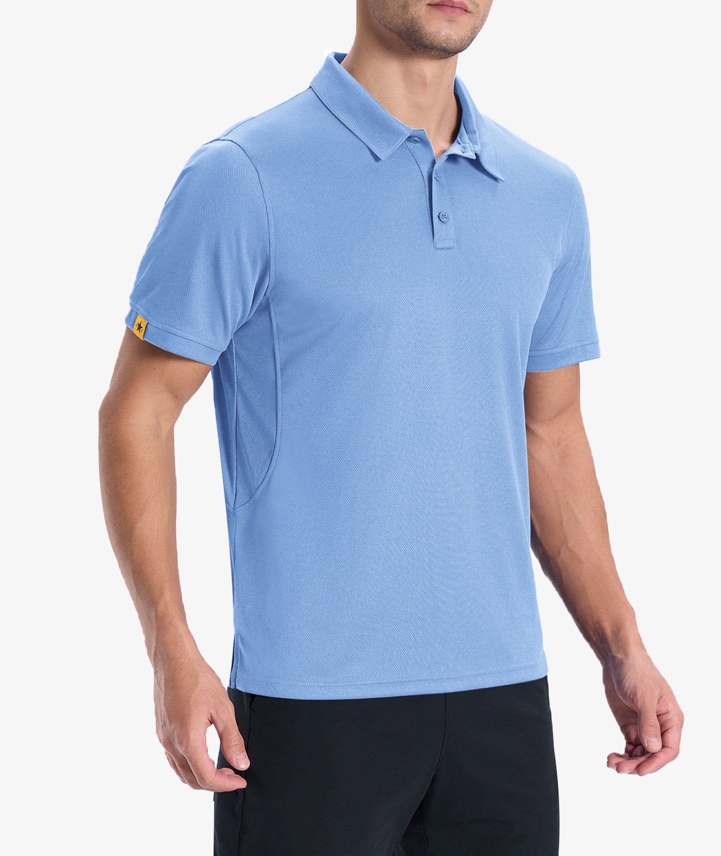 Polo de golf en maille performante