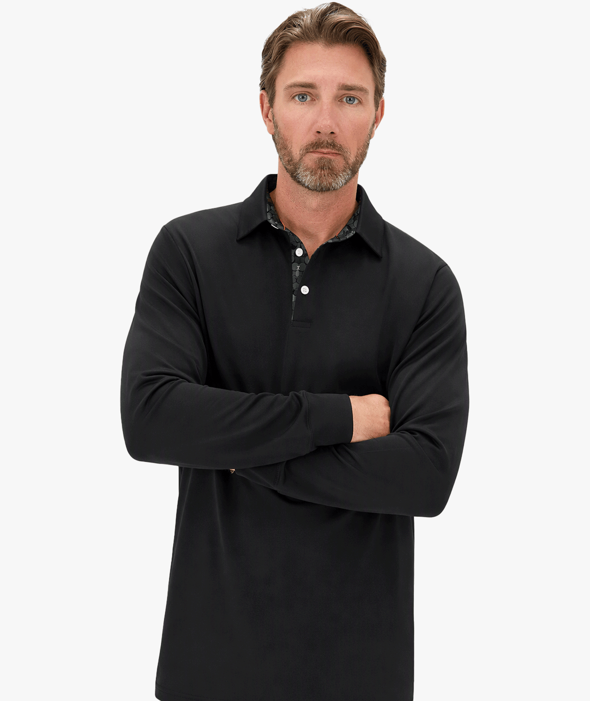 Bikini Print Collar Polo