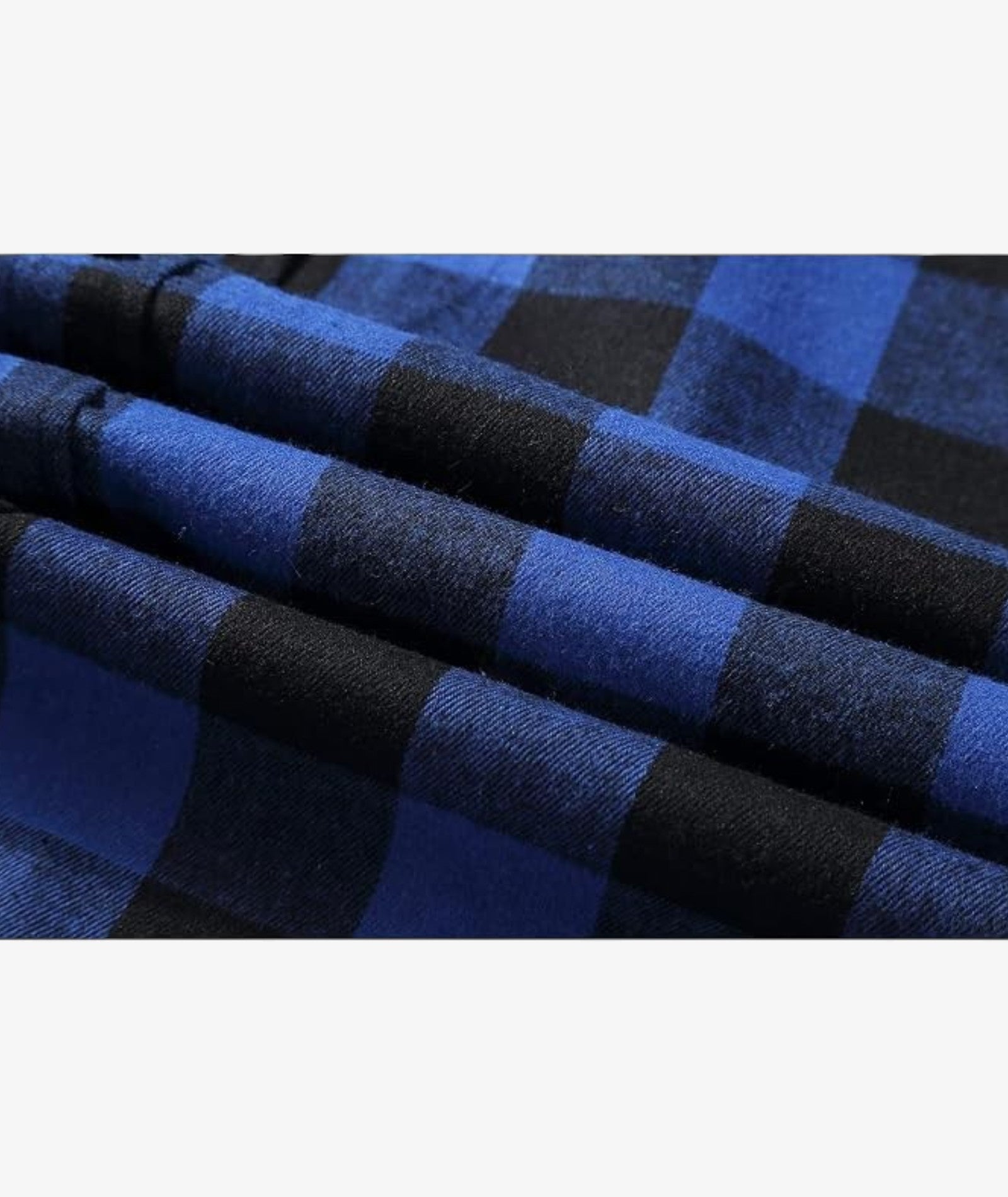 Chemise à capuche à carreaux