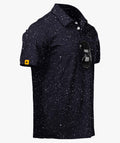 Midnight Speckle Golf Polo