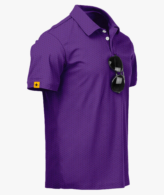 Royal Hex Golf Polo