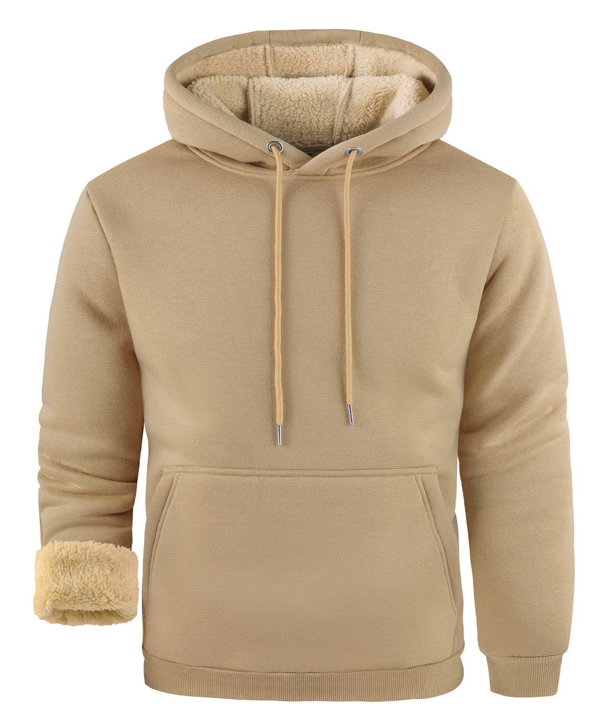 Men's Sherpa-Lined Hoodie