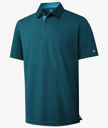 Polo de golf à chevrons