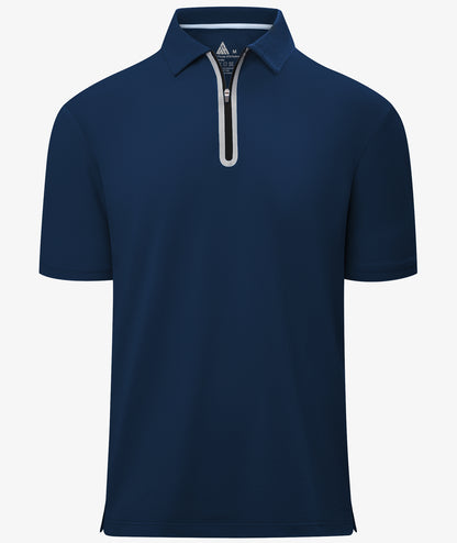 Zip Collar Performance Polo
