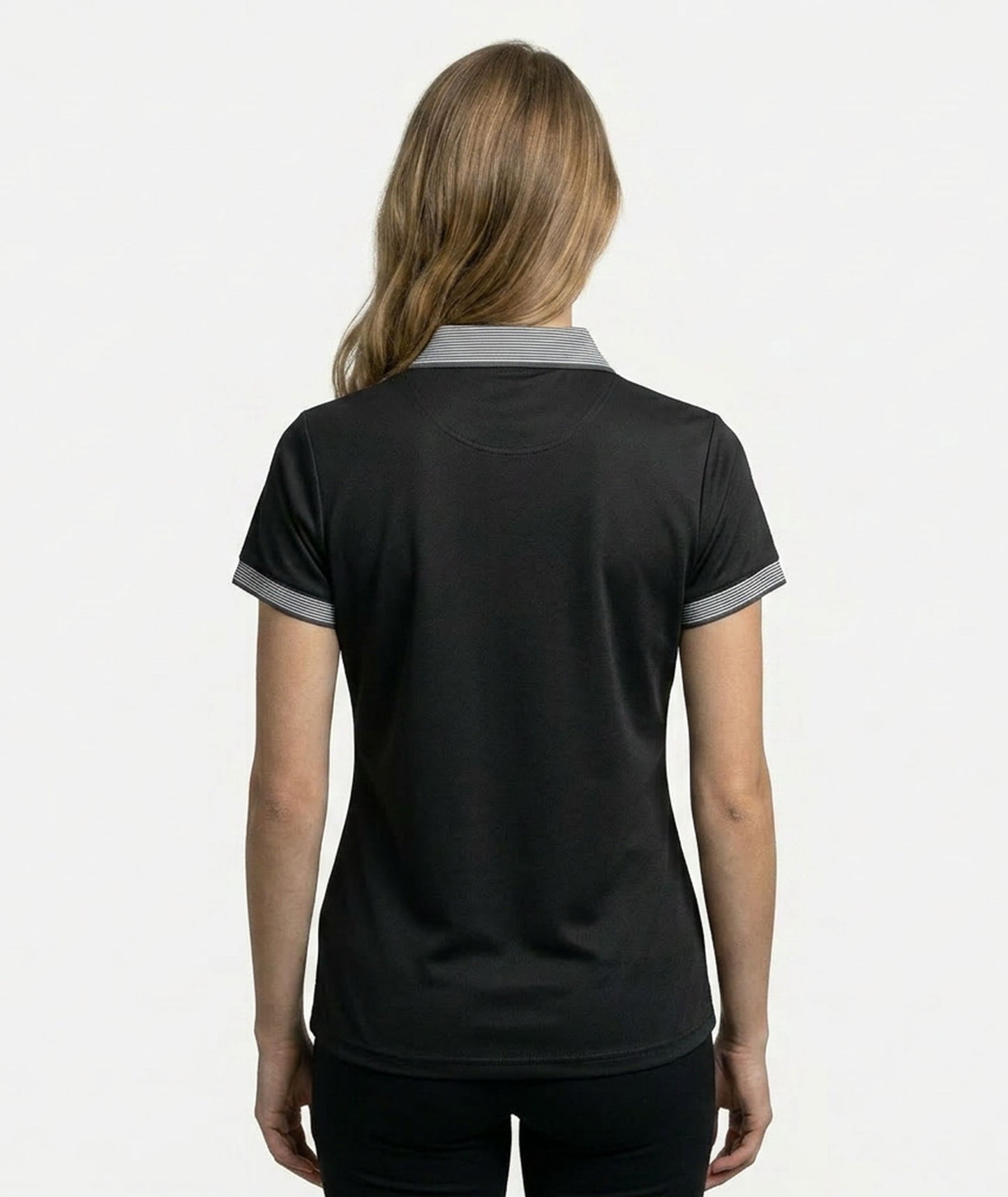 Polo de performance zippé