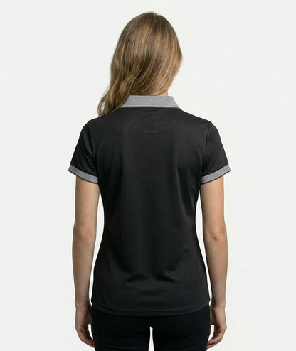 Polo de performance zippé