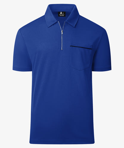 Zip Pocket Performance Polo
