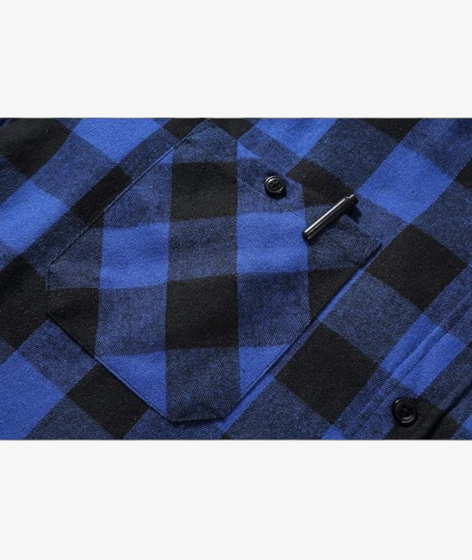 Chemise à capuche à carreaux