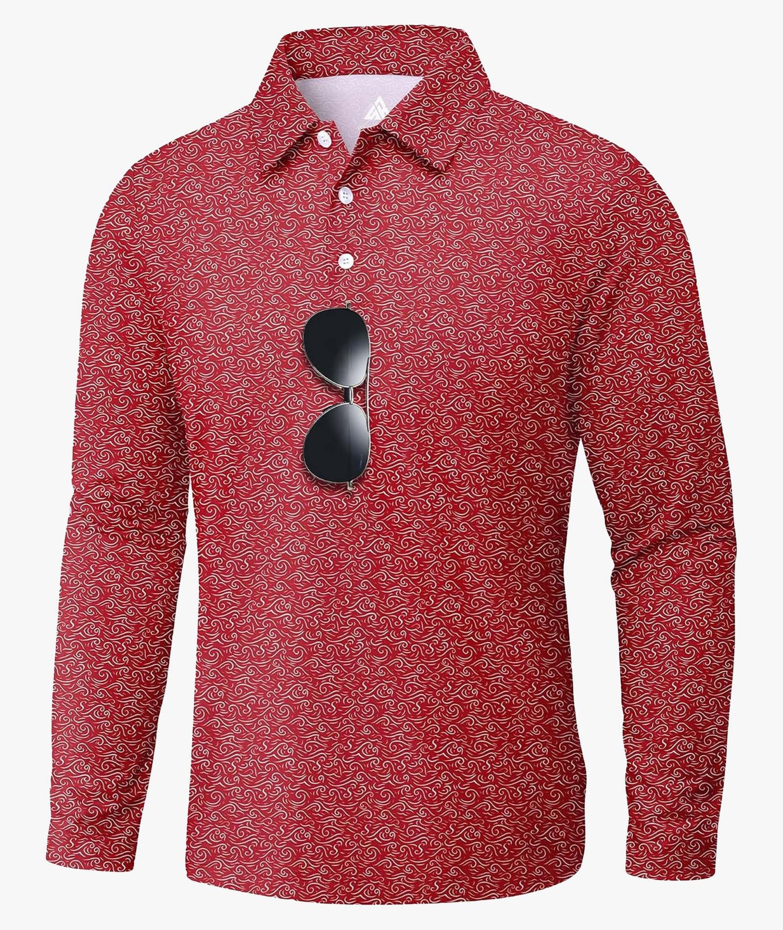 Crimson Wave Polo