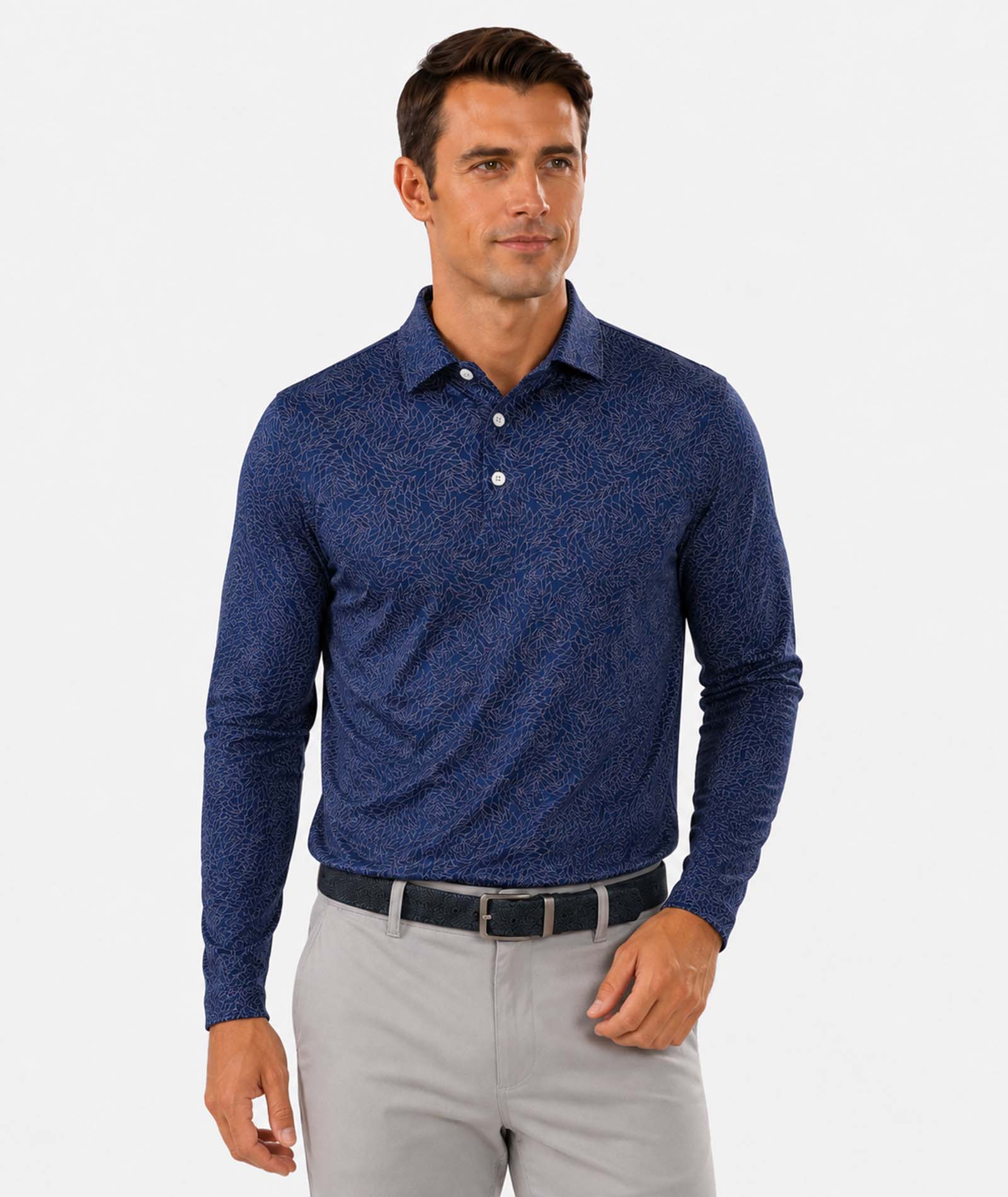 Midnight Leaf Polo