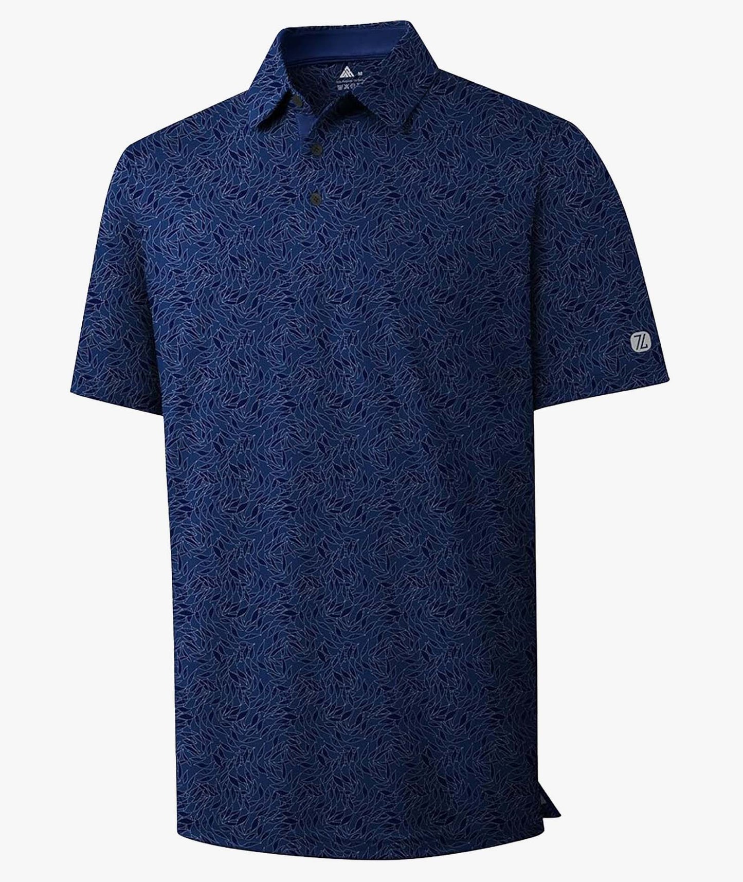 Polo de golf Marine Leaf