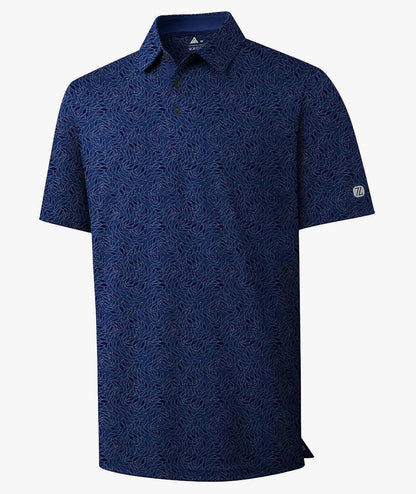 Polo de golf Marine Leaf