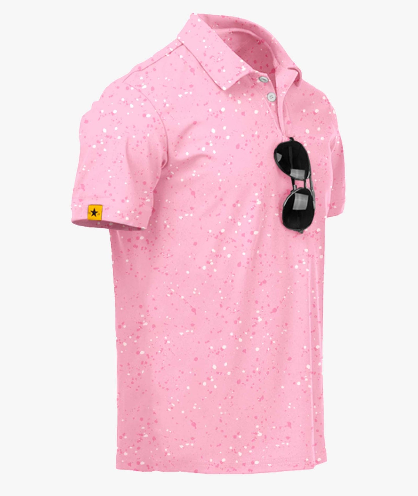 Polo de golf Rose Stardust