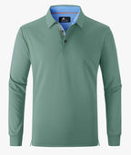 Classic Long Sleeve Polo Shirt