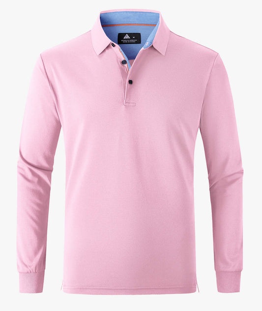 Classic Long Sleeve Polo Shirt