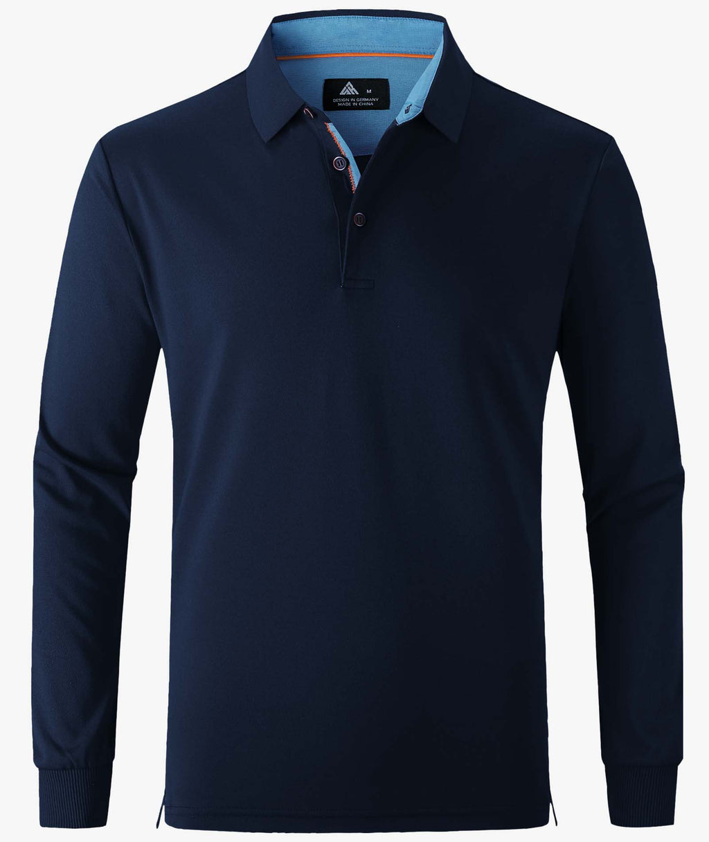Casual Comfort Long Sleeve Polo