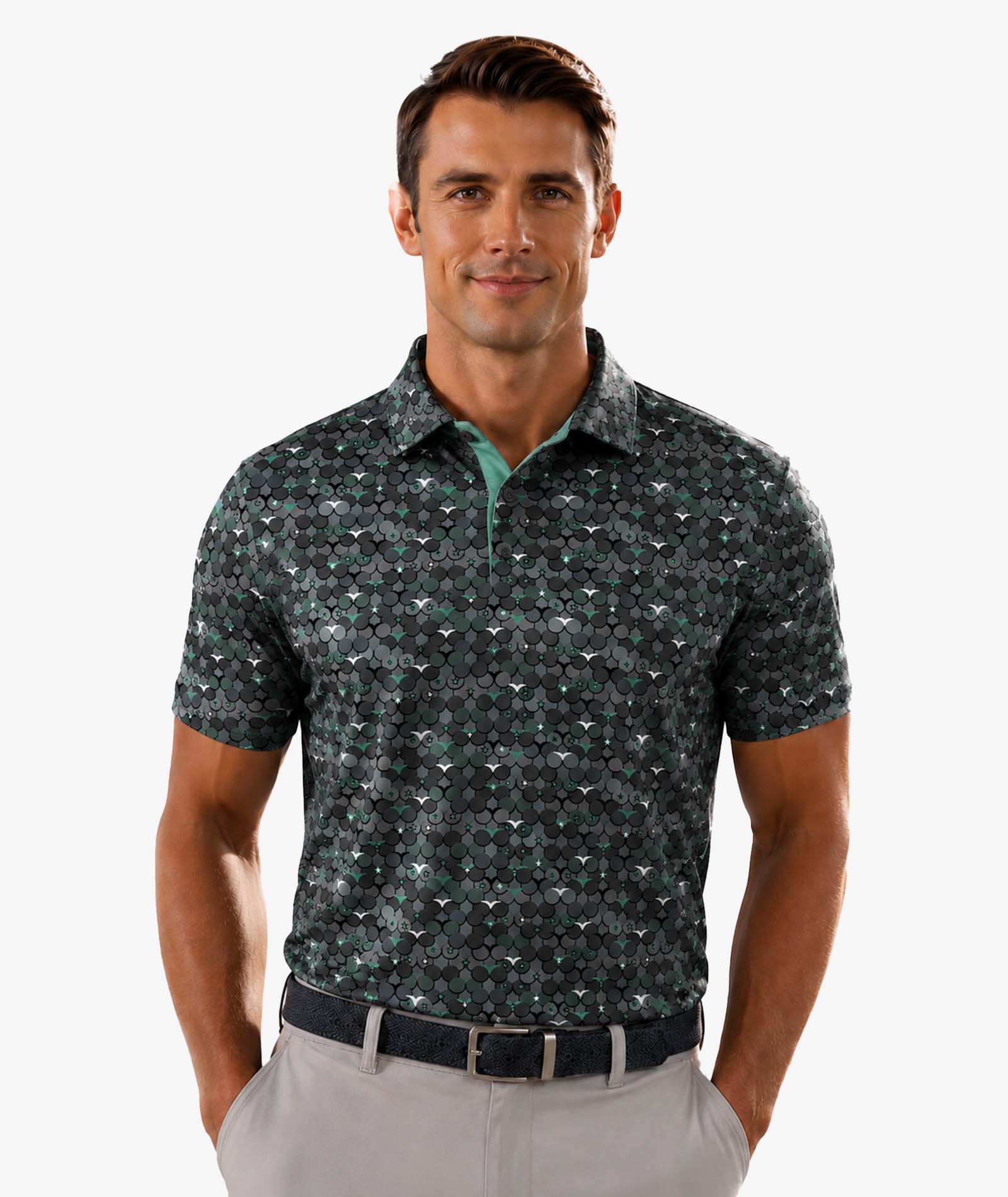Shadow Matrix Golf Polo