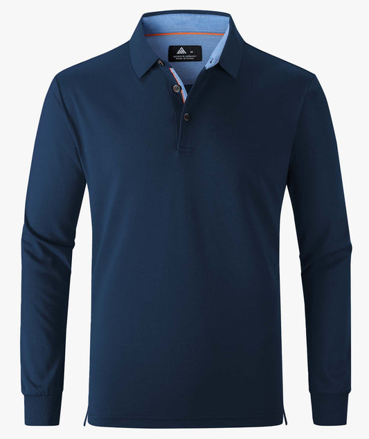 Essential Long Sleeve Polo