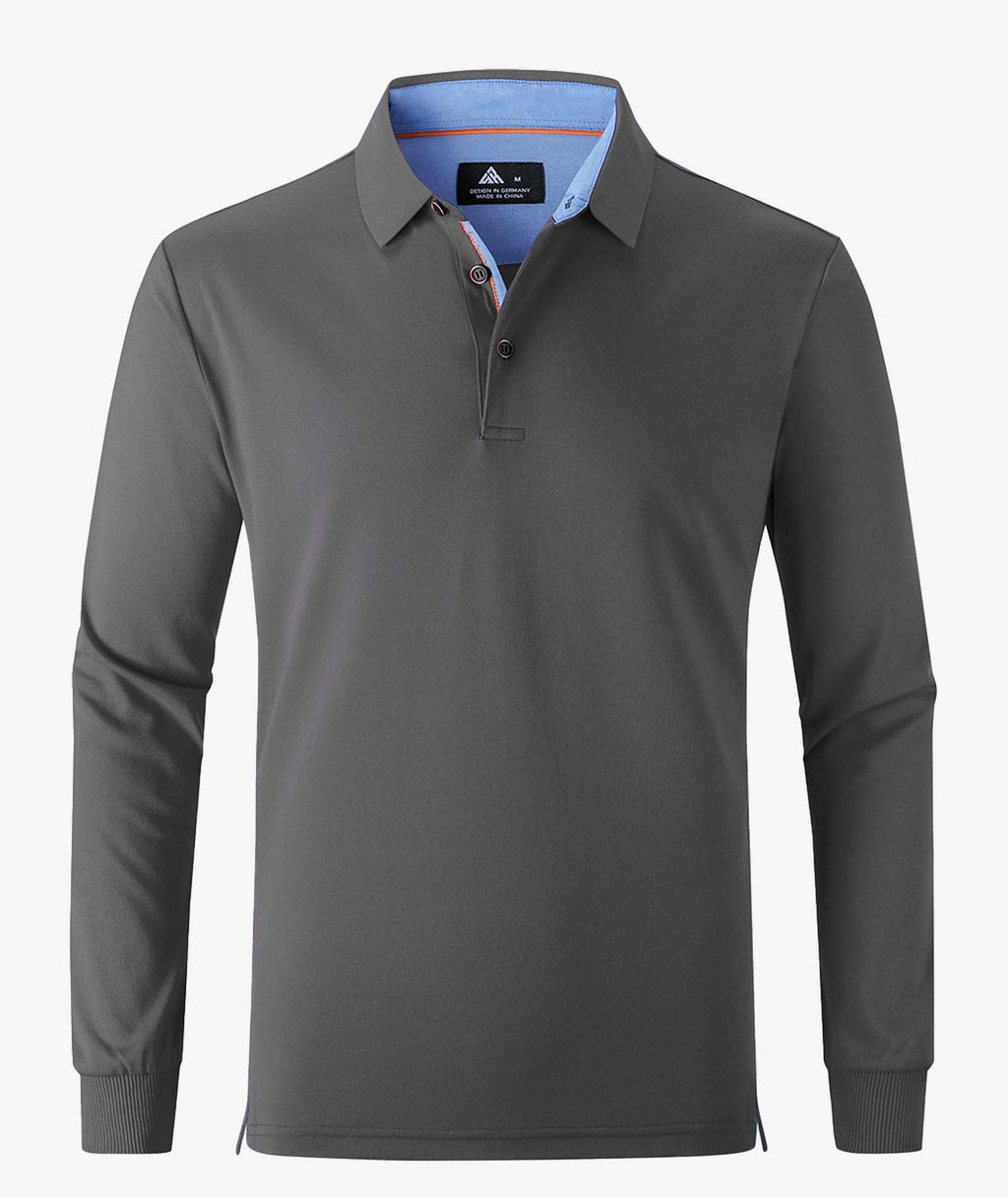 Casual Comfort Long Sleeve Polo