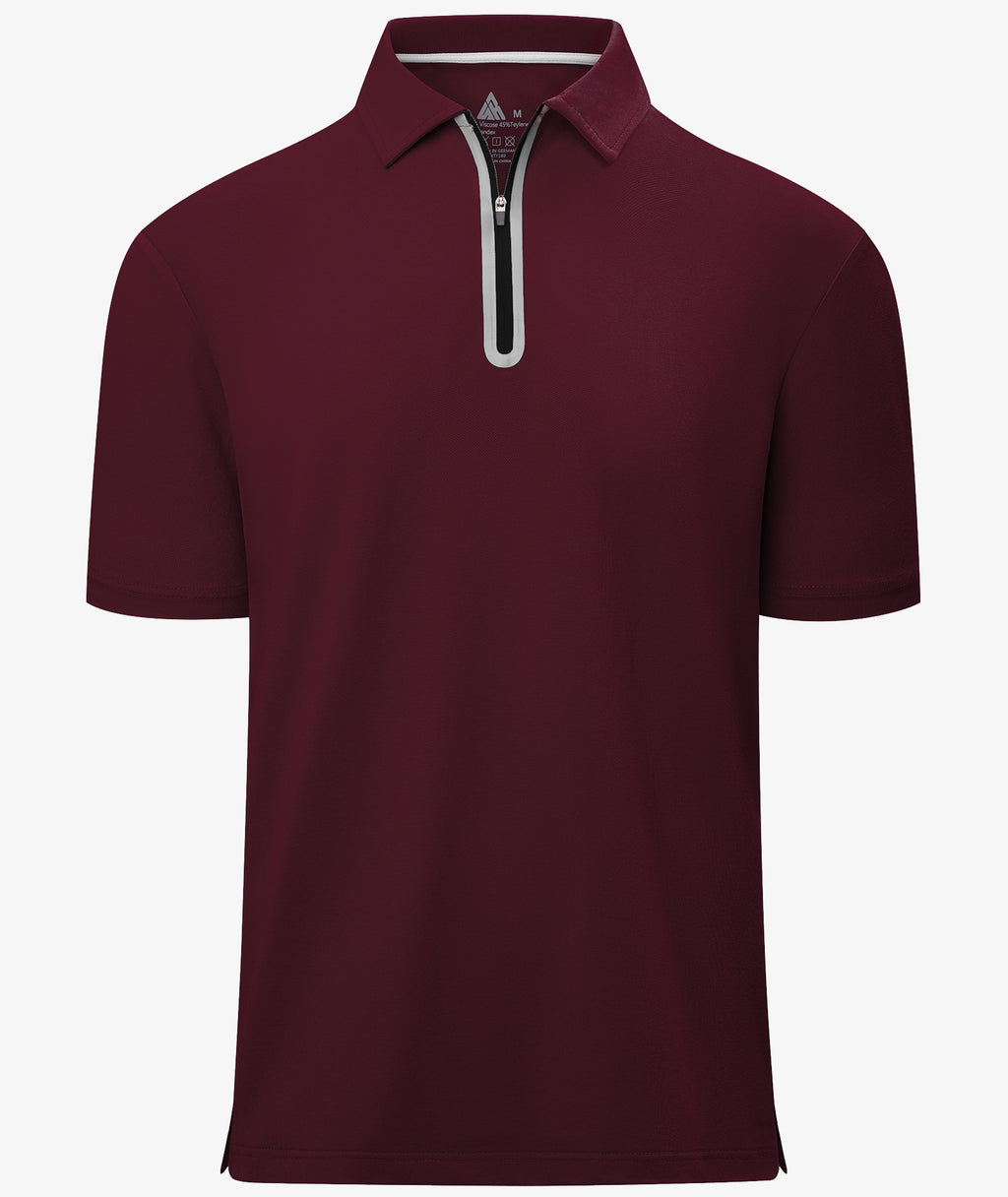 Zip Collar Performance Polo