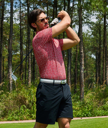 Polo de golf Rouge cramoisi