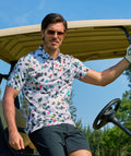 Paint Splash Golf Polo