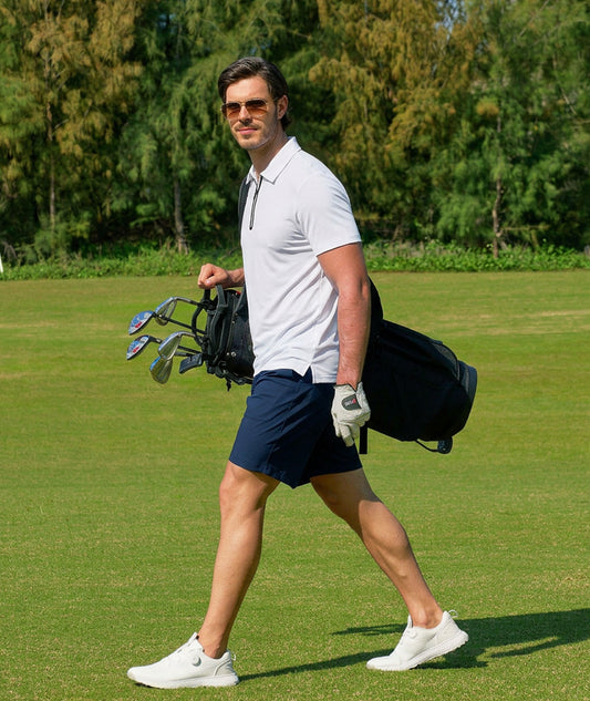 Zip Collar Performance Polo